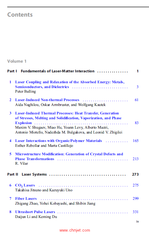 《Handbook of Laser Micro- and Nano-Engineering》