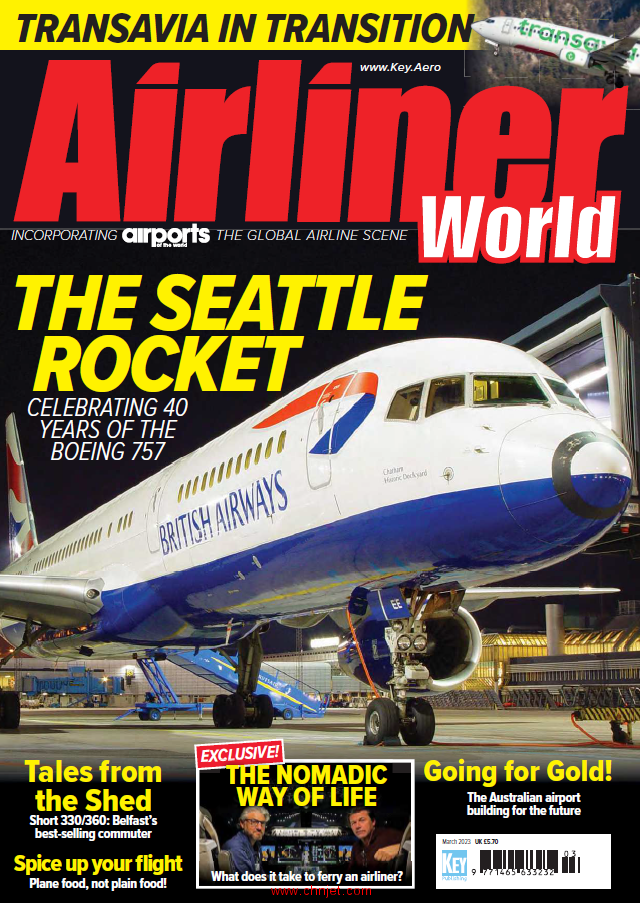 《Airliner World》2023年3月