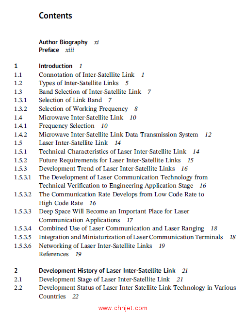 《Laser Inter-Satellite Links Technology》