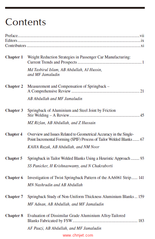 《Springback Assessment and Compensation of Tailor Welded Blanks》