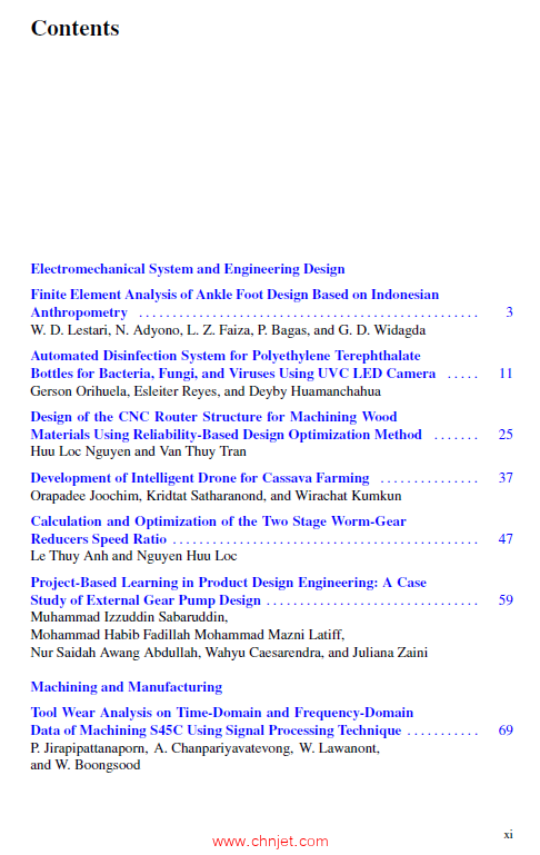 《Recent Advances in Manufacturing Engineering and Processes：Proceedings of ICMEP 2022》