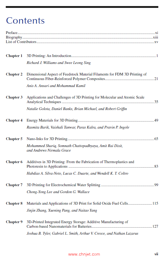 《3D Printing：Fundamentals to Emerging Applications》