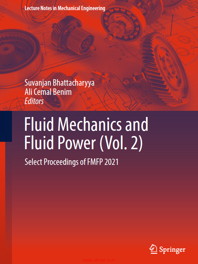 《Fluid Mechanics and Fluid Power：Select Proceedings of FMFP 2021》1-3卷