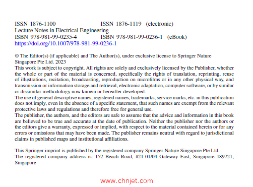 《Robotics, Control and Computer Vision：Select Proceedings of ICRCCV 2022》