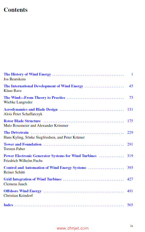 《Wind Power Technology：An Introduction》