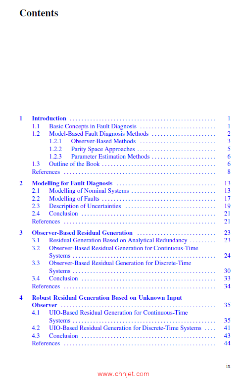 《Model-Based Fault Diagnosis：Methods for State-Space Systems》