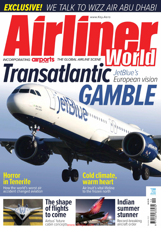 《Airliner World》2023年12月