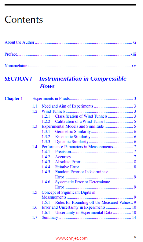 《Instrumentation and Measurements in Compressible Flows》