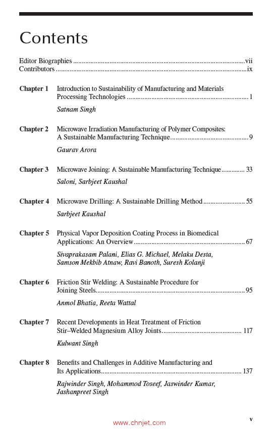 《Sustainable Advanced Manufacturing and Materials Processing：Methods and Technologies》