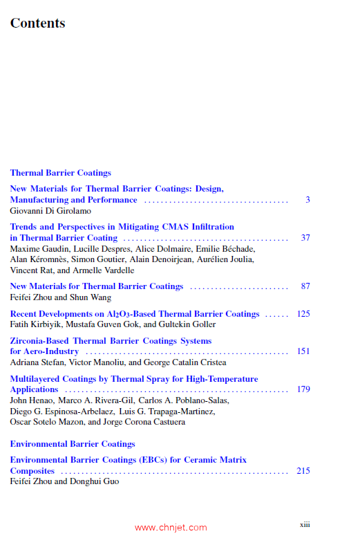 《Ceramic Coatings for High-Temperature Environments：From Thermal Barrier to Environmental Barrier  ...