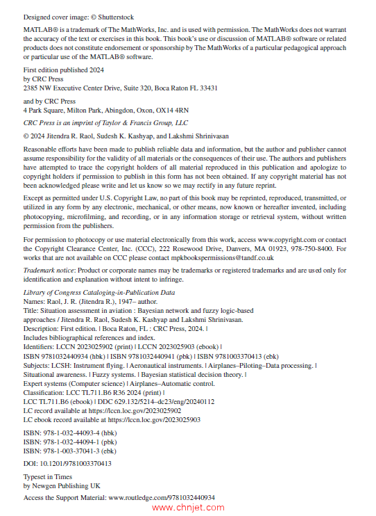 《Situation Assessment in Aviation：Bayesian Network and Fuzzy Logic- based Approaches》