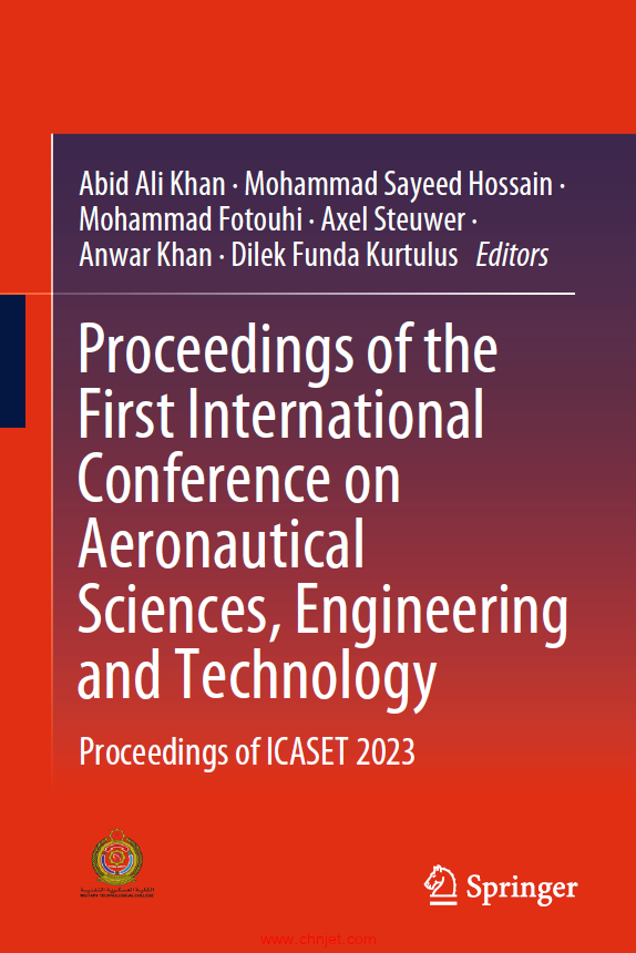 《Proceedings of the First International Conference on Aeronautical Sciences,Engineering and Technol ...