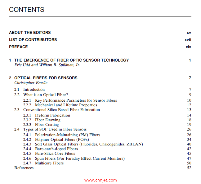 《Fiber Optic Sensors: An Introduction for Engineers and Scientists》第三版