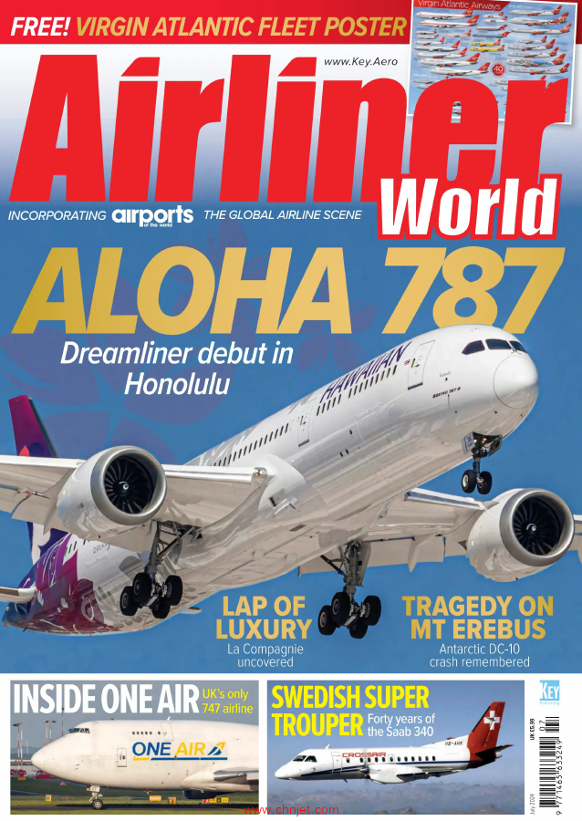 《Airliner World》2024年7月