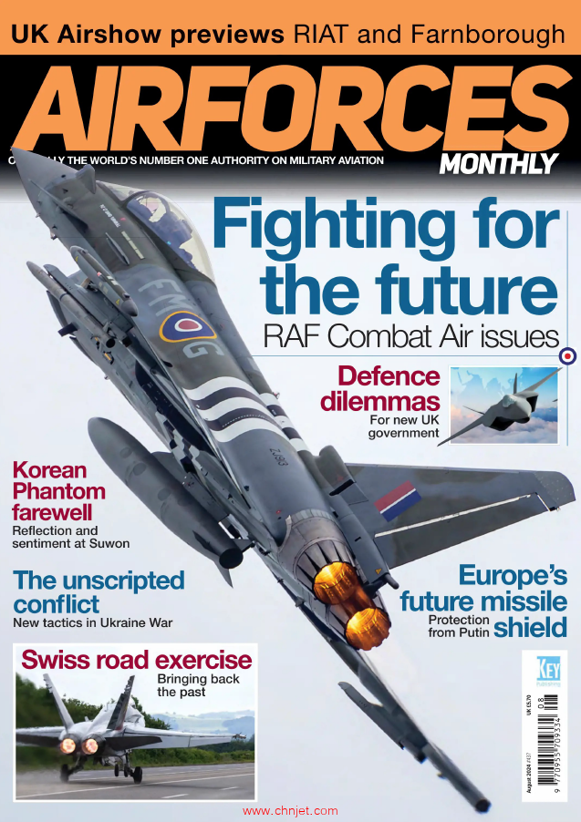 《AirForces Monthly》2024年8月