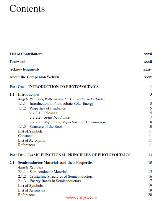 《Photovoltaic Solar Energy: From Fundamentals to Applications》