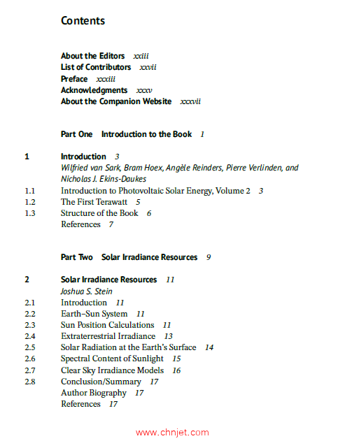 《Photovoltaic Solar Energy：From Fundamentals to Applications, Volume 2》