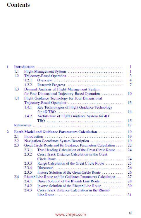 《Civil Airliner Flight Guidance Technology for Four-Dimensional Trajectory-Based Operation》