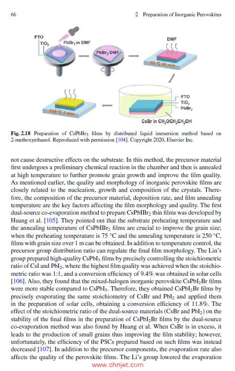 《Inorganic Perovskite Materials and Devices》