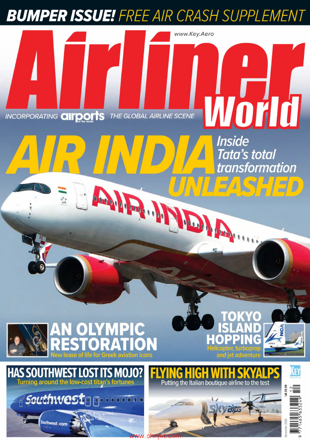 《Airliner World》2024年12月