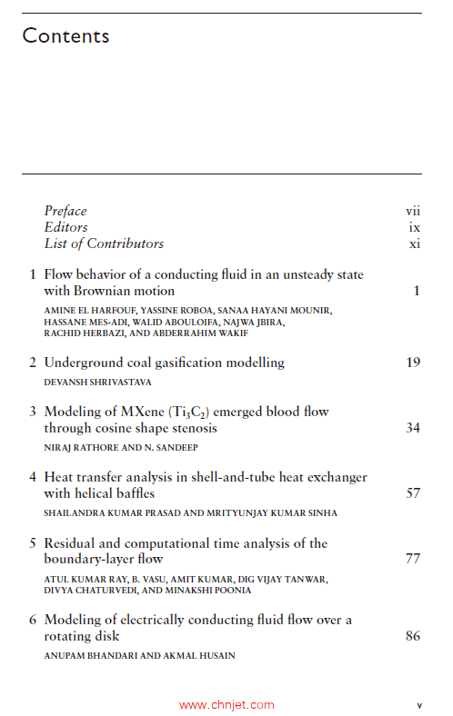 《Modeling and Simulation of Fluid Flow and Heat Transfer》