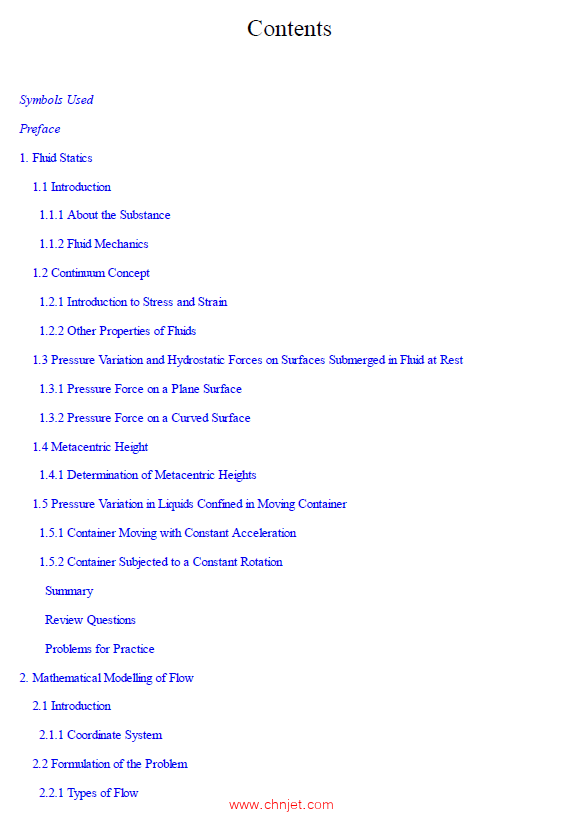 《Fluid Mechanics and Hydraulic Machines》S. C. Gupta版