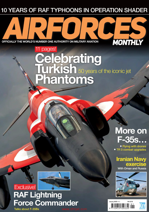 《AirForces Monthly》2025年1月