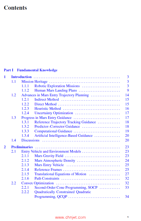 《Trajectory Optimization and Guidance Methods for Mars Entry》