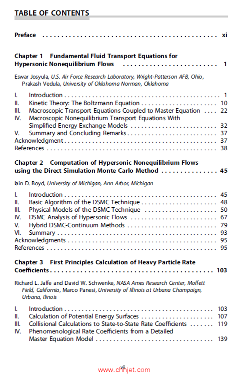 《Hypersonic Nonequilibrium Flows: Fundamentals and Recent Advances》