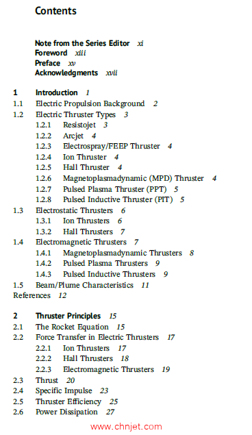 《Fundamentals of Electric Propulsion》第二版