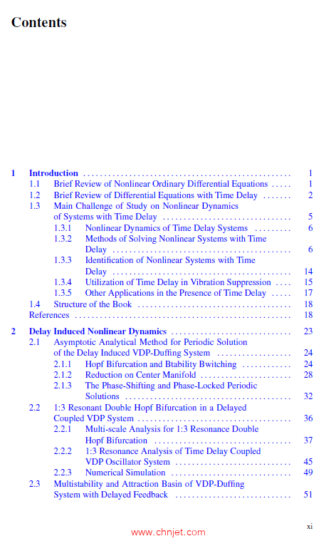 《Nonlinear Dynamics of Time Delay Systems：Methods and Applications》