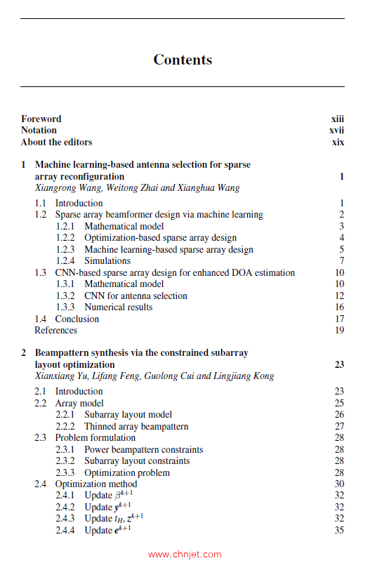 《Radar Array Design Using Optimization Theory》