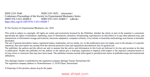 《Nonlinear Structures & Systems, Vol. 1：Proceedings of the 42nd IMAC, A Conference and Exposition  ...