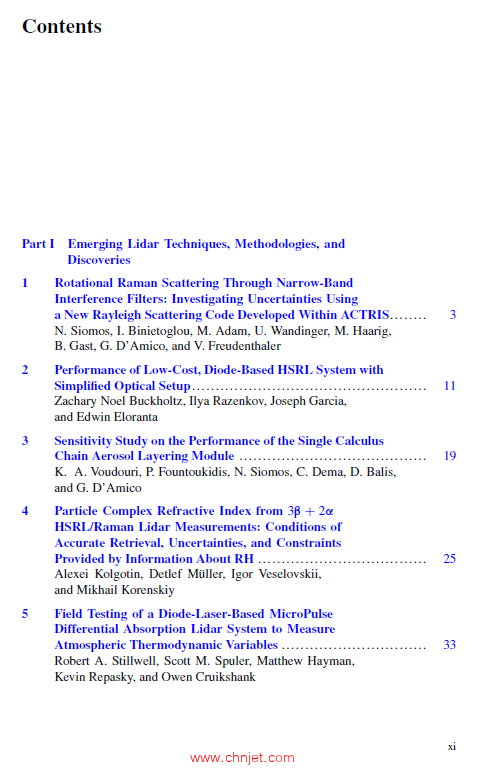 《Proceedings of the 30th International Laser Radar Conference》