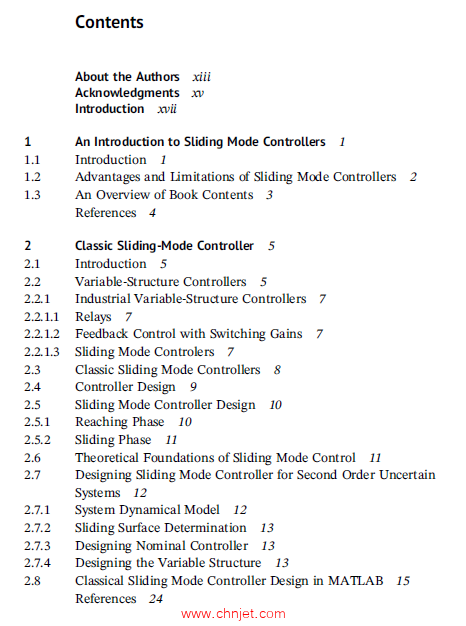 《Methods of Developing Sliding Mode Controllers：Design and MATLAB Simulation》