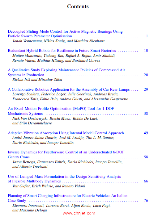 《Latest Advancements in Mechanical Engineering：Proceedings of the 3rd International Symposium on I ...