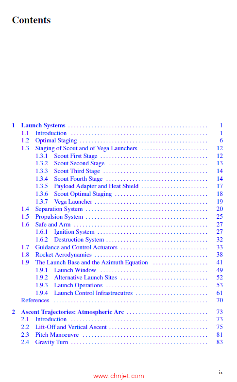《Trajectories of Launch and Reentry Systems》
