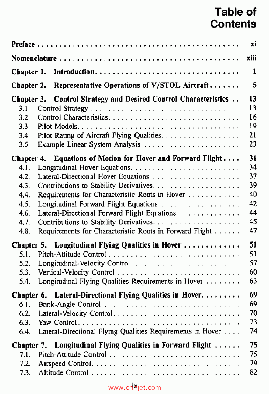 《Dynamics, Control, and Flying Qualities of VSTOL Aircraft》