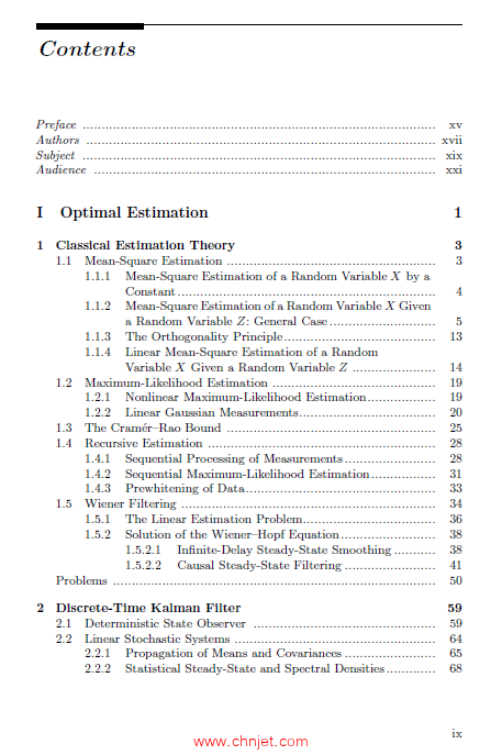 《Optimal and Robust Estimation：With an Introduction to Stochastic Control Theory》第二版