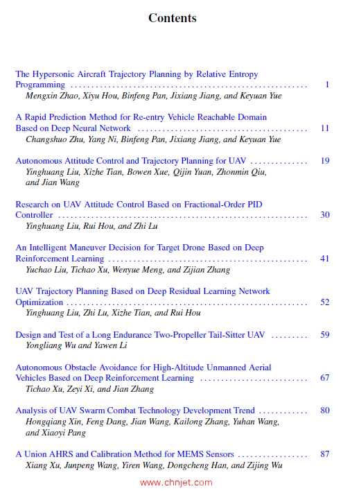 《Trends in Advanced Unmanned Aerial Systems：Selected Contributions of ICAUAS 2024》