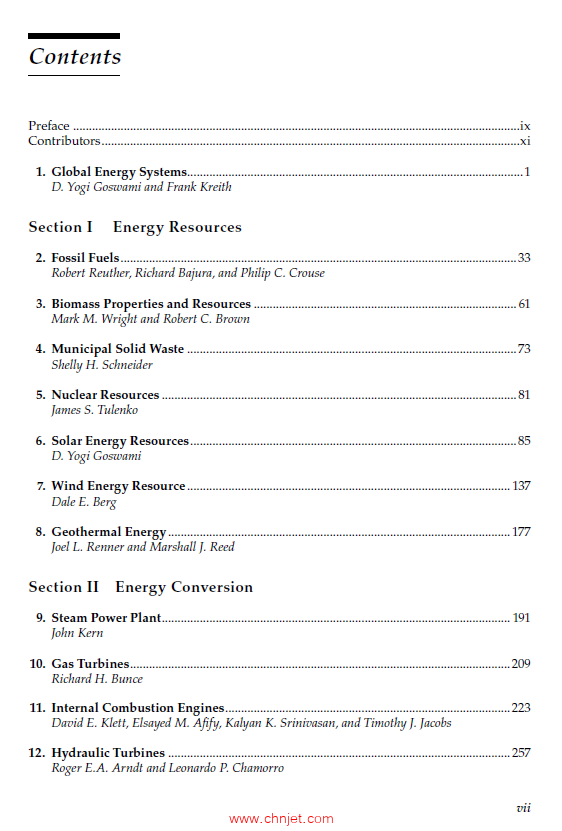 《Energy Conversion》第二版