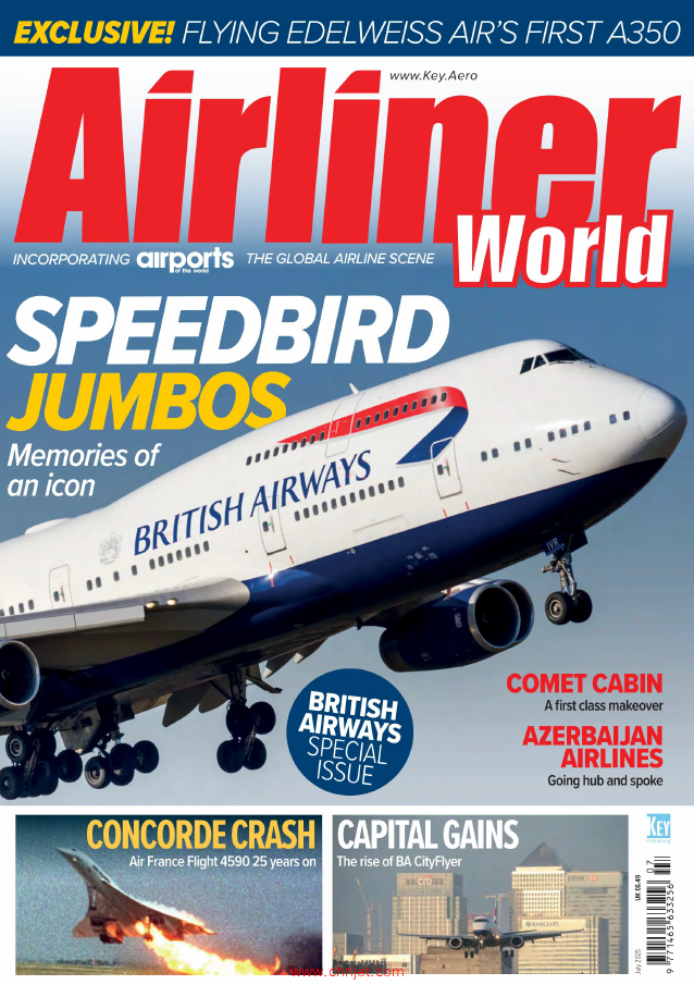《Airliner World》2025年7月