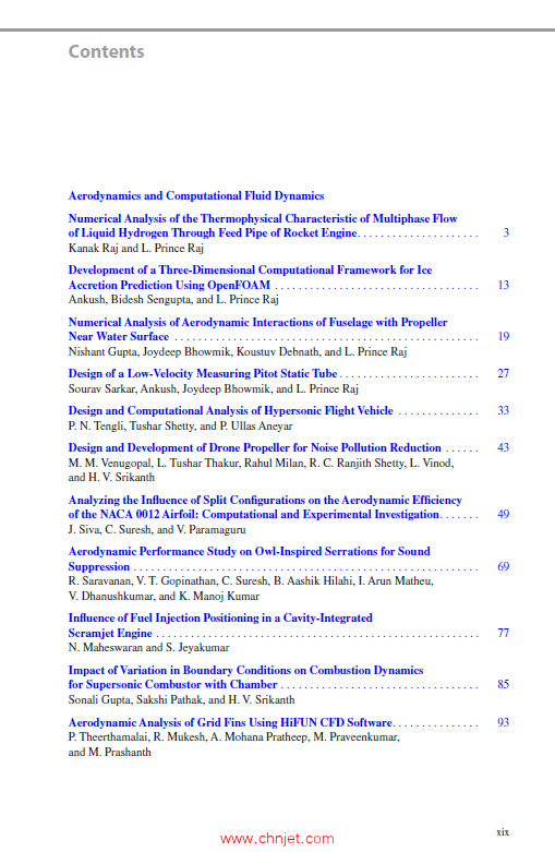 《Proceedings of the 1st International Conference on Advances in Aerospace and Navigation Systems—2 ...