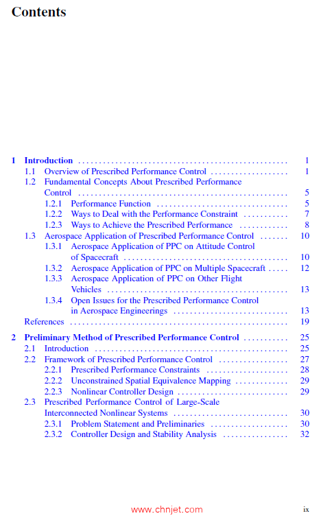 《Fundamentals and Aerospace Applications of Prescribed Performance Control》