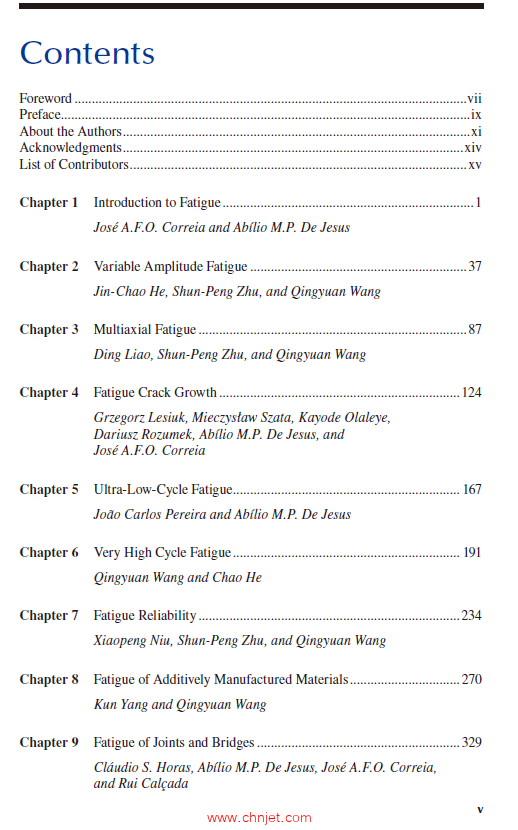 《Fatigue of Materials and Structures：Physics and Data Science》