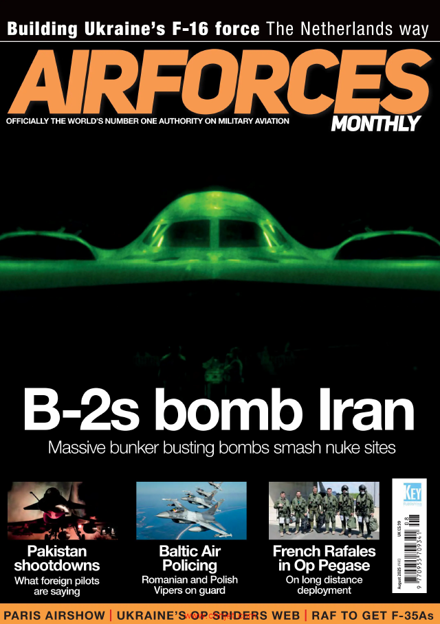 《AirForces Monthly》2025年8月