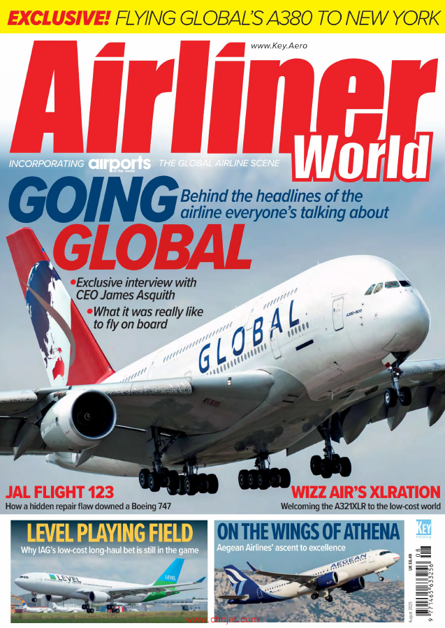《Airliner World》2025年8月