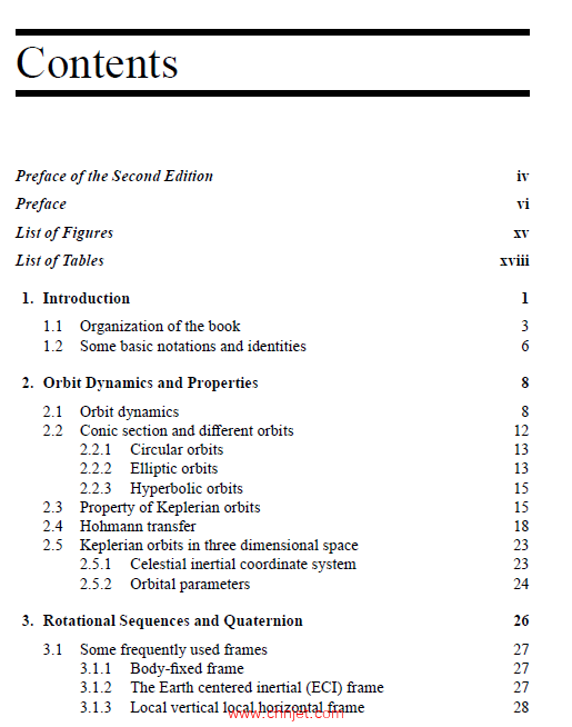 《Spacecraft Modeling,Attitude Determination,and Control：Quaternion-based Approach》第二版
