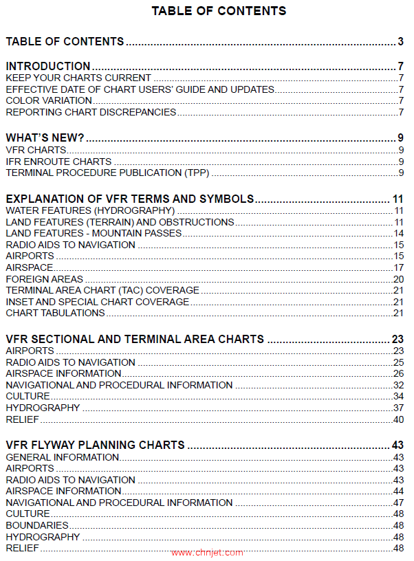 《Aeronautical Chart Users’ Guide》第16版
