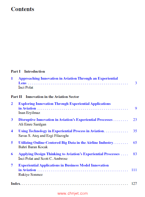 《Aviation Innovation：Cutting-Edge Processes and Experiential Applications》